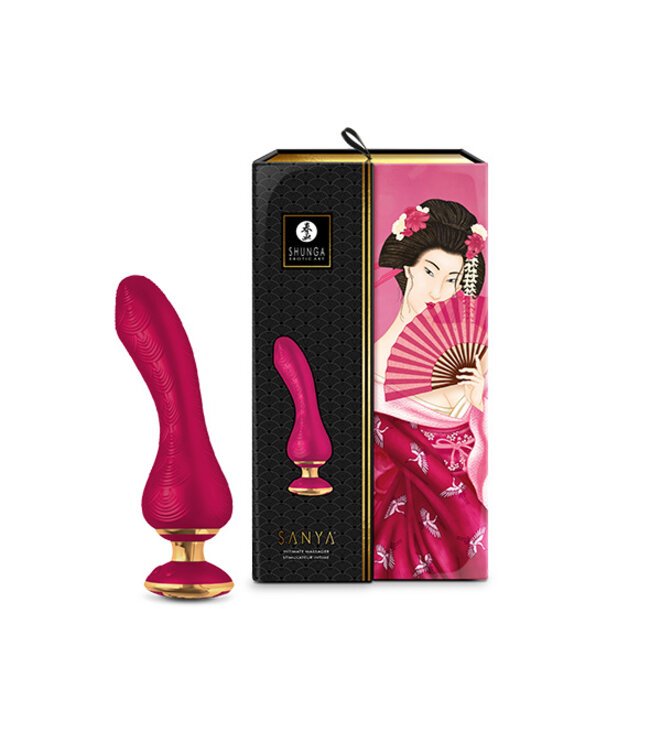 Shunga - Sanya Intimate Massager Raspberry