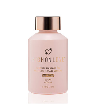 HighOnLove HighOnLove - CBD Sensual Massage Oil Sugar High 100 ml
