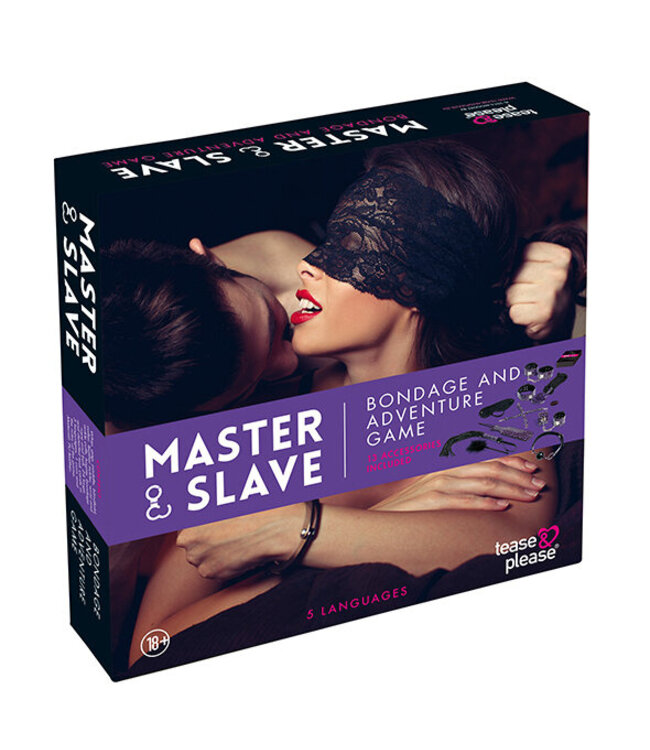 Master & Slave Bondage Spel Paars (NL-EN-DE-FR-ES-IT-SE-NO-PL-RU)