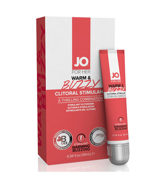 System JO System JO - For Her Clitoral Stimulant Warming Warm & Buzzy Original 10 ml