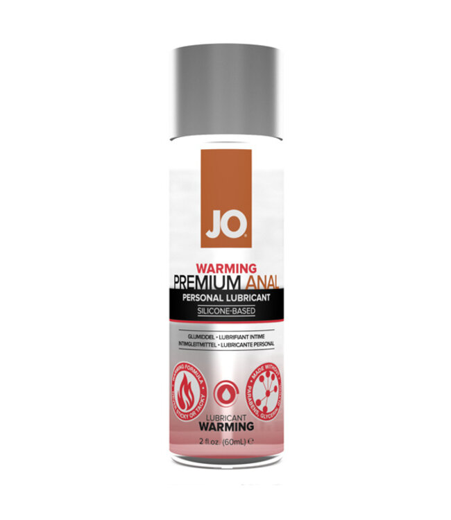 System JO - Premium Anaal Siliconen Glijmiddel Warm 60 ml