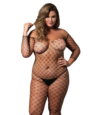 Leg Avenue Off The Shoulder Bodystocking