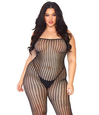 Leg Avenue Seamless Crochet Bodystocking