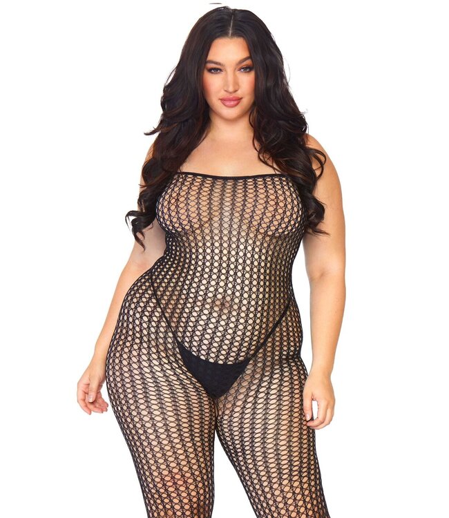 Leg Avenue Seamless Crochet Bodystocking