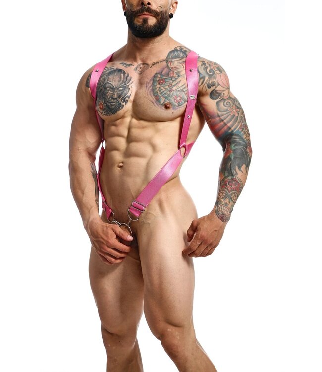 MOB Eroticwear Dngeon Crossback Harness