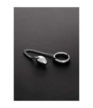 Steel by Shots Donut C-Ring Anal Egg - 1.6 x 1.6 / 40/40 mm