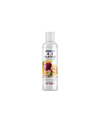 Swiss Navy 4 In 1 Lubricant with Wild Passion Fruit Flavor - 1 fl oz / 30 ml