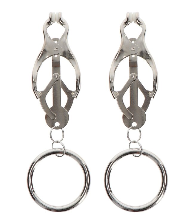 Taboom Nipple Play Butterfly Clamps With Ring