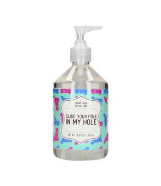 S-Line by Shots Slide Your Pole In My Hole - Waterbased Lubricant - 17 fl oz / 500 ml