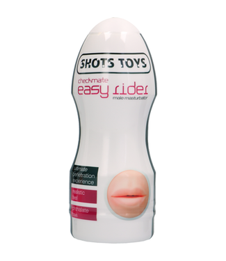 Shots Toys by Shots Easy Rider Checkmate - Masturbator - Mouth