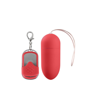 Shots Toys by Shots Vibrating Egg with 10 Speeds and Remote Control - L - Pink