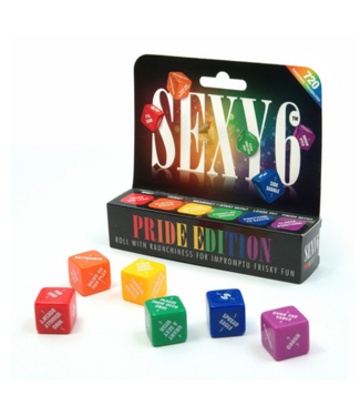 Adult Games Sexy 6 Dice - Sexy Pride Dice