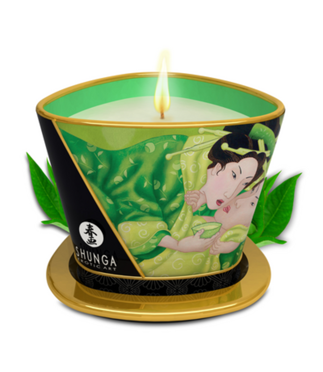 Massage Candle - Exotic Green Tea - 5.7 oz / 170 ml