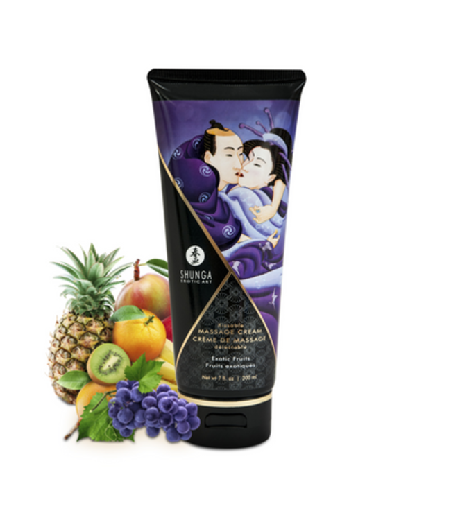 Kissable Massage Cream - Exotic Fruits - 7 floz / 200 ml