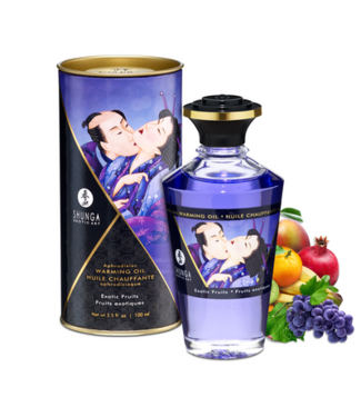 Shunga Aphrodisia Oil - Exotic Fruits - 3.5 fl oz / 100 ml