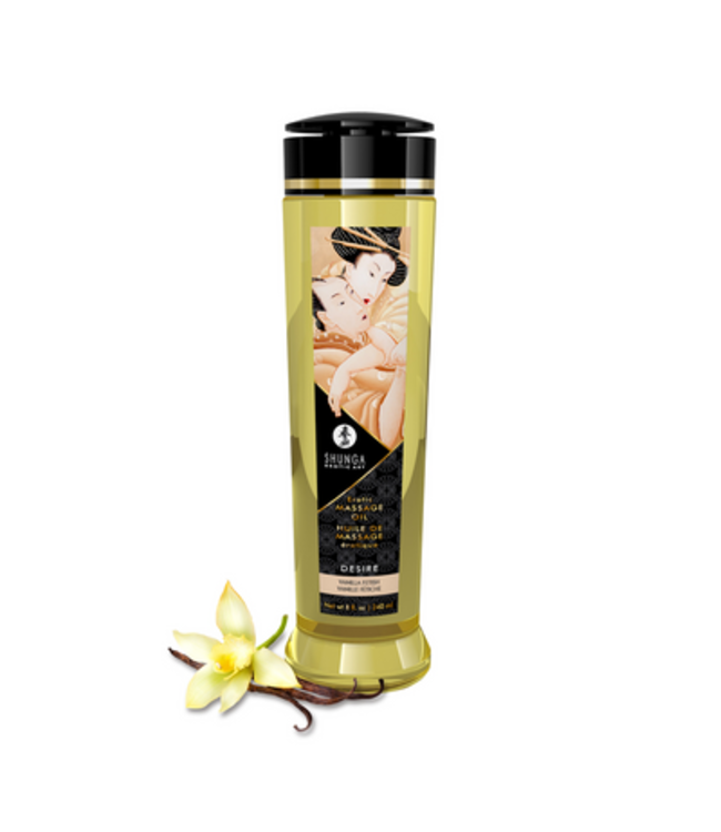 Erotic Massage Oil - Vanilla - 8 fl oz / 240 ml