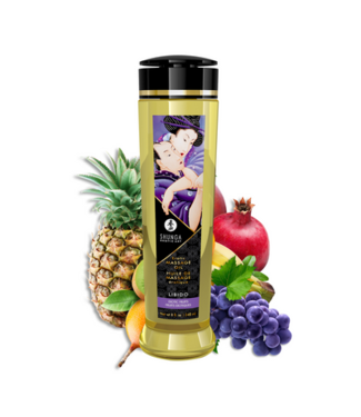 Shunga Erotic Massage Oil - Exotic Fruits - 8 fl oz / 240 ml