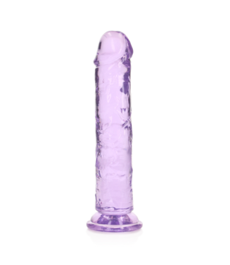 RealRock by Shots Straight Realistic Dildo with Suction Cup - 7'' / 18
