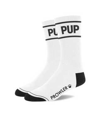 Prowler Red Pup Socks - White/Black