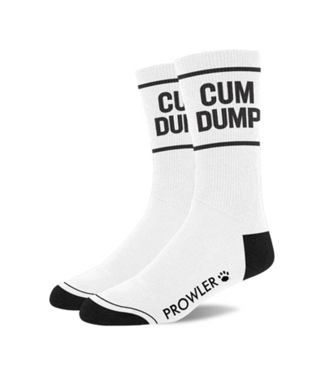 Cum Dump Socks - White/Black