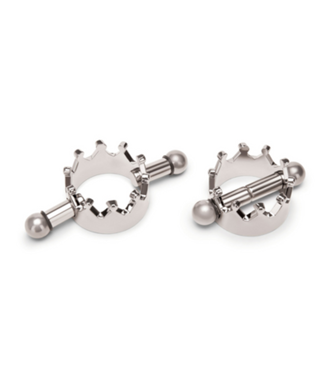 Magnetic Nipple Crown Clamps - Silver