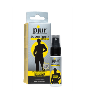 Pjur Superhero Strong - Stimulating Spray for Men - 0.7 fl oz / 20 ml