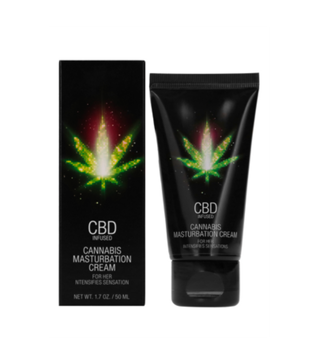 CBD Cannabis Masturbation Cream For Her - 2 fl oz / 50 ml
