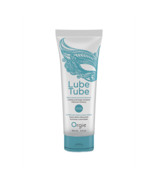 Orgie Lube Tube Cool - Waterbased Lubricant with a Cooling Effect - 5 fl oz / 150 ml