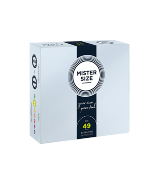 Mister Size Pure Feel - Condoms 49 mm - 36 Pack