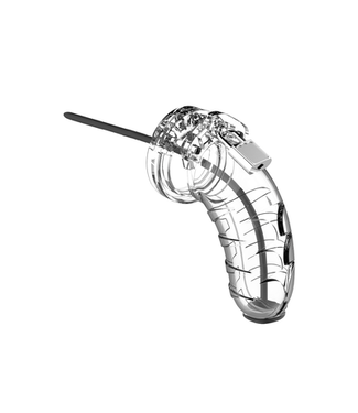 ManCage by Shots Model 16 Chastity Cock Cage with Urethral Sounding - 4.5 / 11,5 cm