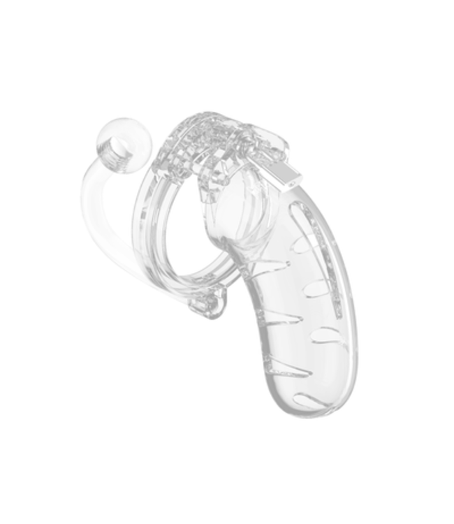 Model 11 Chastity Cock Cage with Plug - 4.5 / 11,5 cm