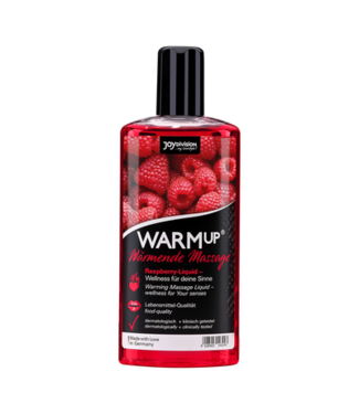 Joydivision WARMup - Flavored Warming Lubricant - Raspberry - 5 fl oz / 150 ml