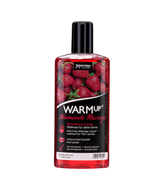 Joydivision WARMup - Flavored Warming Lubricant - Strawberry - 5 fl oz / 150 ml