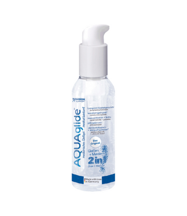 AQUAglide 2 in 1 - Lubricant and Massage Gel - 4 fl oz / 125 ml