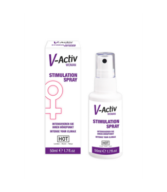 HOT V-Activ - Stimulation Spray for Women - 2 fl oz / 50 ml