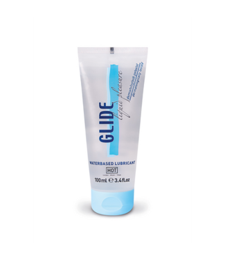 HOT Glide Liquid Pleasure - Waterbased Lubricant - 3 fl oz / 100 ml