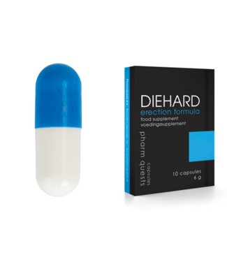 Pharmquests by Shots Diehard - Stimulating Capsule - 10 Pieces