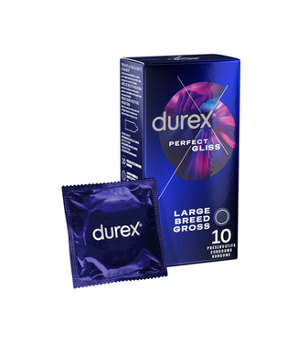 Durex Perfect Gliss - Lubricant - 10 Pieces