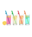 Little Genie Productions Super Fun Penis - Multicolor Penis Straws - 8 Pack