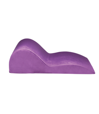 XR Brands Contoured Love Cushion - Purple