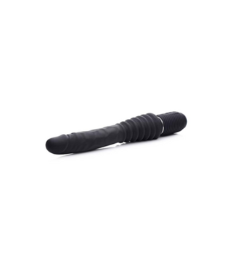 XR Brands Thrust Master - Vibrating and Thrusting Dildo with Handle
