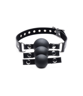 XR Brands Interchangeable Silicone Ball Gag