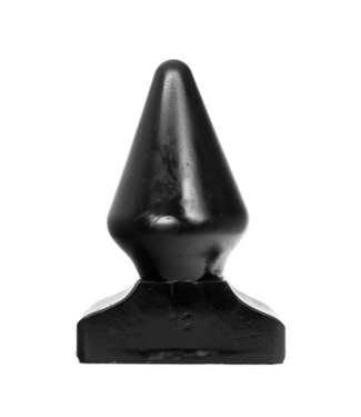 All Black Butt Plug - 9 / 23 cm