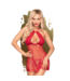 Penthouse Lingerie Libido Boost - Babydoll - S/M - Red