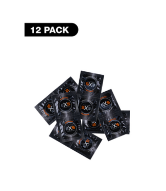EXS EXS Black Latex - Condoms - 12 Pieces