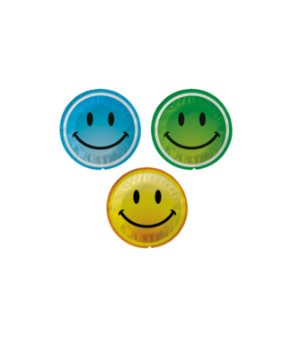 EXS EXS Smiley Face Regular - Condoms - 100 Pieces