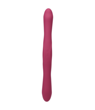Doc Johnson Duet - Double Ended Vibrator with Wireless Remote - Berry