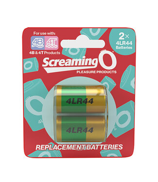 The Screaming O The Screaming O - Size 4LR44 Batteries