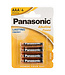 Panasonic Super Alkaline AAA Batterijen 4 st.