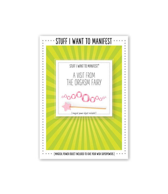 Warm Human - Manifest Greeting Card - Orgasm